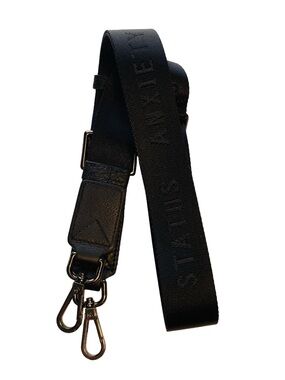 STATUS ANXIETY Black Adjustable Logo Strap - Crossbody, Shoulder, Casual